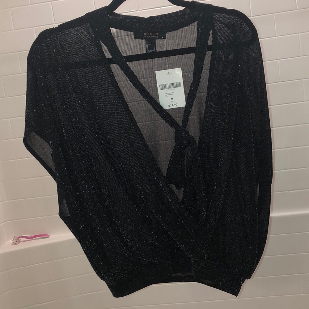 Forever 21 sparkly top